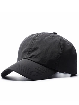 Летняя Тонкая сухая солнцезащитная шляпа для мужчин, бейсболка большого размера, мужские хлопковые спортивные шляпы Snapback 56-60 см, 58-63 см