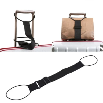 Эластичный Регулируемый Багажный ремень Ремень для переноски Багажа Банджи Багажные ремни Ремень для чемодана Ремни безопасности для ручной клади
