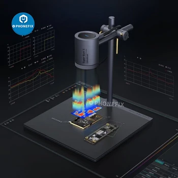 Тепловизионная камера Qianli 3D Тепловизор Прибор для диагностики печатной платы Инструмент для ремонта телефона Диагностика неисправностей Тепловизионная камера