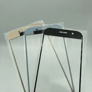 5шт A5 2017 Сенсорный Экран Передняя Стеклянная панель Для Samsung A520 замена треснувшего стекла ремонт ЖК-сенсорного экрана внешний стеклянный объектив