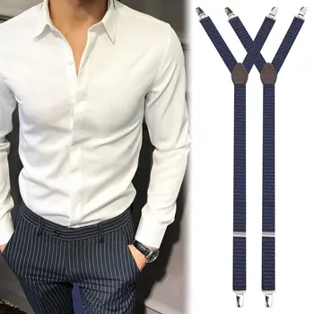 Мужской нескользящий зажим черного цвета, нескользящие фиксирующие зажимы в стиле Y, застежки для рубашки, держатели для подвязок для мужской рубашки