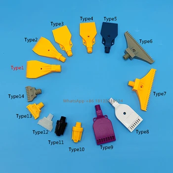 Насадка для воздуходувки из АБС-пластика, Насадка для распылительной сушки, насадка для воздушной сушки из АБС-пластика, Насадка для воздушного ножа, насадка для сушки сжатым воздухом