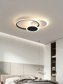 Потолочный светильник для гостиной Nordic light роскошная современная минималистская атмосфера 2022 года, новые лампы для спальни с кольцевыми фарами