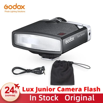 Вспышка Камеры Godox Lux Junior 6000 K ± 200 K GN12 с 7 Уровнями Срабатывания Вспышки Speedlite для Камеры Canon Nikon Fujifilm Olympus Sony