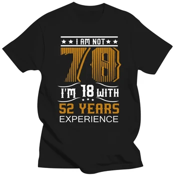 Мужская футболка, Футболки на 70-Й День Рождения, Мне Не 70 Лет, Женская футболка