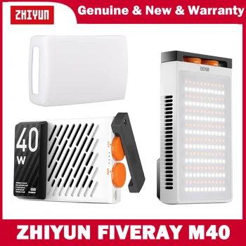 ZHIYUN FIVERAY M40 Двухцветный Карманный светильник 40 Вт Светодиодный Видеосигнал для фотосъемки 14000 Люкс Встроенные Вентиляторы Поддерживают Быструю зарядку PD