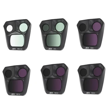 Фильтры для объектива камеры DJI Mavic 3 Pro Комплект Фильтров с многослойным покрытием Комплект Аксессуаров (6 упаковок) ND4 ND8 ND16 ND4/CPL ND8/CPL
