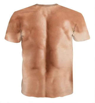 3d-татуировка с рисунком мускулистых мужчин, популярная в Интернете футболка, эластичные футболки для фитнеса, хип-хоп
