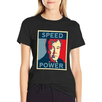 speed power Джереми Кларксон - футболка CLARKSON, женская одежда
