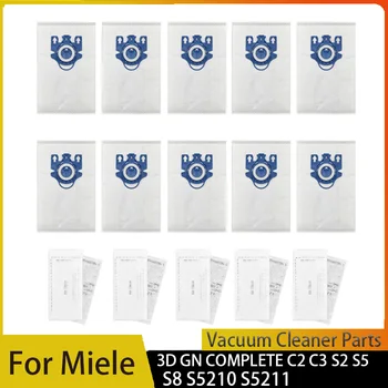 Пакеты GN для запчастей для пылесосов серии Miele Bags Classic C1 в комплекте C1 C2 C3 S227/S240 S270 S400 S2 S5 S8