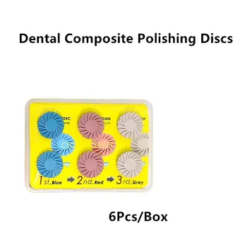 Стоматологические полировальные диски из композитной смолы, комплект колес, Полировщик для отбеливания зубов, Алмазные буры крупного среднего и мелкого помола