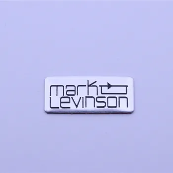 1 шт. покрытие с логотипом Mark Levinson из матового металла, подходящее для поверхности корпуса усилителя