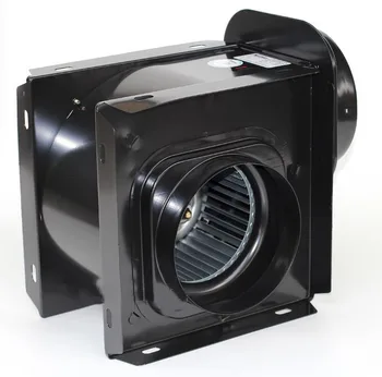 Канальный вытяжной вентилятор вытяжной вентилятор вентилятор воздуходувной трубы вентиляция 150 объем воздуха 220v 21w 60pa сталь черный