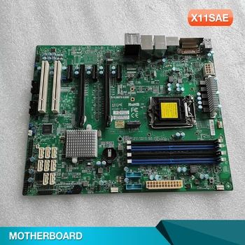 X11sae Для материнской платы рабочей станции Supermicro Чипсет C236 LGA1151 DDR4 Xeon E3-1200 v5/v6 6-го/7-го поколения. Серии Core i7/i5/i3