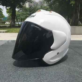 Шлем с открытым лицом 3/4 SZ-Ram 3, белый велосипедный мотоциклетный шлем, защитный шлем для грязевых гонок на мотоциклах и картинге, Capacete