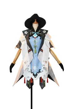 Игровой костюм Genshin Impact Косплей Костюм Платье на Хэллоуин Аксессуары Женский комплект