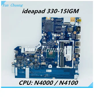 NM-B661 FRU 5B20R33804 5B20R33801 Для материнской платы ноутбука Lenovo IdeaPad 330-15IGM с процессором N4000/N4100 протестирован на 100% рабочий