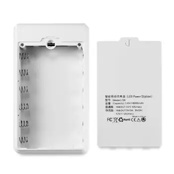 5V DIY 6x18650 Чехол Power Bank Shell Коробка для хранения заряда аккумулятора без аккумулятора 634B