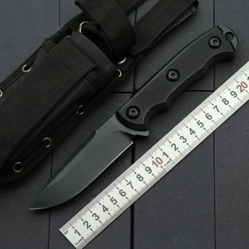 ZT 0180 Открытый Фиксированный Нож 8Cr13MoV Стальное Лезвие G10 Ручка Открытый Кемпинг Охота Коллекция Выживания Тактические Ножи EDC Инструменты