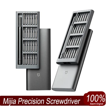 100% Оригинальный набор прецизионных отверток Xiaomi Mijia Wiha 24 в 1 60HRC Магнитные биты Инструменты для ремонта отверток