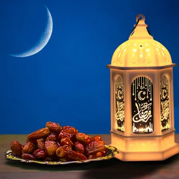 Маленький фестиваль Рамадана Светодиодный электронный ночник для украшения дома Лампа