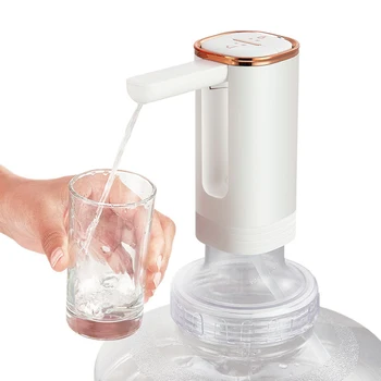 Умный электрический диспенсер для воды Складное автоматическое устройство для всасывания воды в бочке Портативный Водяной насос Автоматическое переключение Дозаторов для питья