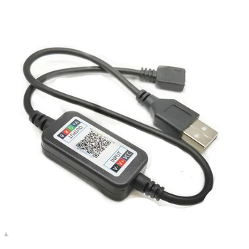 USB RGB Bluetooth-совместимый контроллер, музыкальный Bluetooth-контроллер для 5050 3528 5630 светодиодной ленты RGB