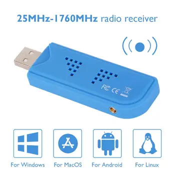 Цифровой ТВ-ресивер USB 2.0 DAB FM RTL2832U R828D SDR RTL-SDR A300U Stick