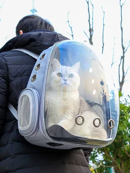 Транспортный рюкзак для кошек, капсула для путешествий на открытом воздухе, клетка, дышащие переноски для домашних животных, Переносная сумка для кошек, товары для маленьких собак