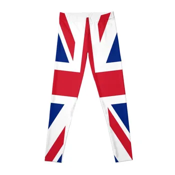 Великобритания Леггинсы с Королевским флагом Юнион Джек, леггинсы с пуш-апом, леггинсы для фитнеса, женская одежда для гольфа