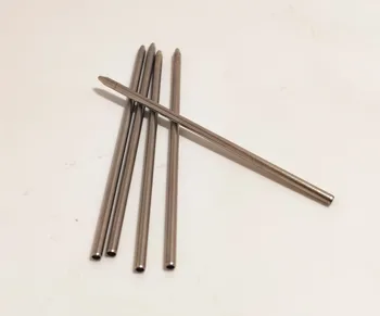 10 шт. высококачественных сине-черных металлических шариковых ручек для заправки ручек
