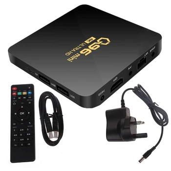 Q96 Mini TV Box WIFI 2.4G телеприставка HDMI-compatible2.0 Медиаплеер Android10