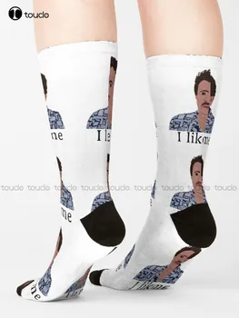 Дель Гриффит - Я себе нравлюсь! Носки John Candy, Милые Носки, модные, креативные, для досуга, забавные носки с абстрактной масляной живописью в стиле харадзюку