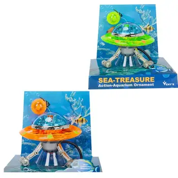 Подвесные аксессуары для украшения аквариума UFO Небольшой Плавающий Фоновый орнамент для ландшафтного дизайна Для всех видов декора аквариума с рыбками