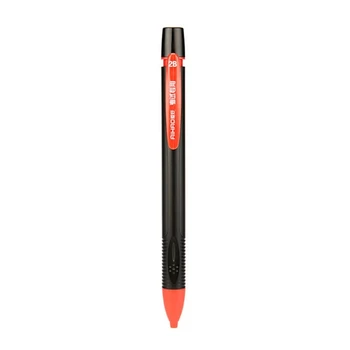 Ручка с плоским грифелем Механический карандаш с ластиком для проверки черновика рисунка 45BA