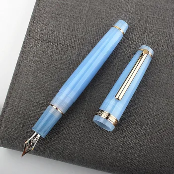 Новая прозрачная авторучка Jinhao 82 Акриловые наконечники F 0,5 мм школьные канцелярские принадлежности деловые чернильные ручки для письма