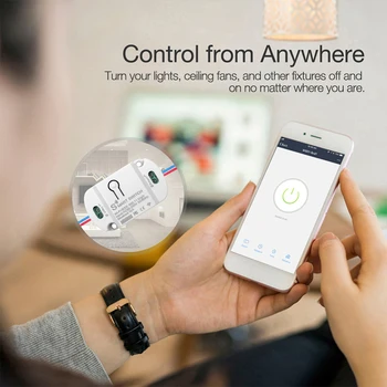 Приложение Smart Life Diy Smart Light Wifi Switch Беспроводные переключатели 16a Wifi Smart Light Switch Работает с Alexa Google Home Smart Home