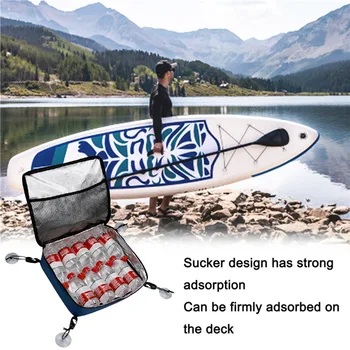 Сумка-холодильник для серфинга, доска для гребли, сумка для каяка, портативный верхний сетчатый карман, быстроходный катер, подводная лодка, термоизолированный пакет со льдом