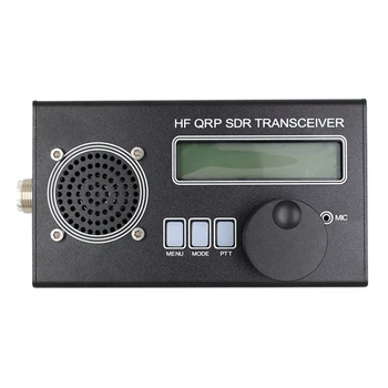 USDX USDR HF QRP SDR Трансивер SSB /CW Трансивер 8-полосный DSP SDR + Микрофон + Аккумулятор емкостью 6000 мАч + Зарядное устройство-EU Plug