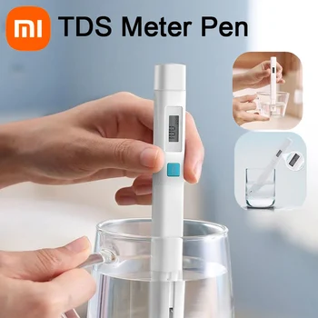 Xiaomi TDS Meter Tester Портативная Ручка Для Определения Качества Воды Pen EC Инструмент Для Измерения воды Smart H Purity EC TDS-3 Тестер