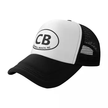 Бейсболка CB - Caswell Beach, Северная Каролина, современный стиль, овальный дизайн, мужская кепка Streetwear Rave, женская кепка