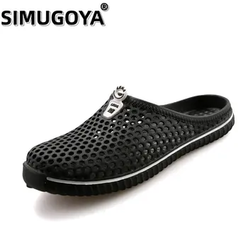 Мужская обувь SIMUGOYA, повседневная обувь, пара сандалий унисекс, нескользящая пляжная обувь, мужские сандалии, мужские тапочки, Sandalias para hombres