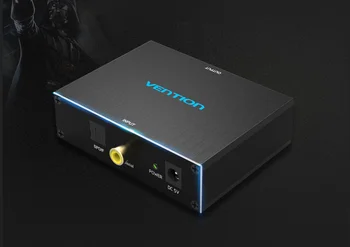 Конвертер оптического /коаксиального аудио ZEROZONE Hi-Fi в аналоговый аудиопреобразователь (RCA + разъем 3,5 мм) L9-28