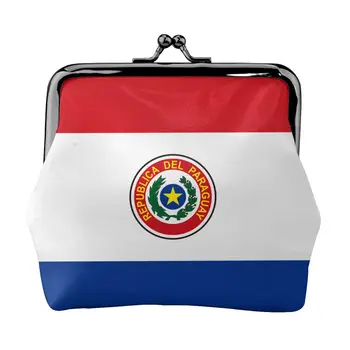 Кошелек для монет, флаг Парагвая, женская мини-сумка, женская сумка, держатель для ключей, кошелек