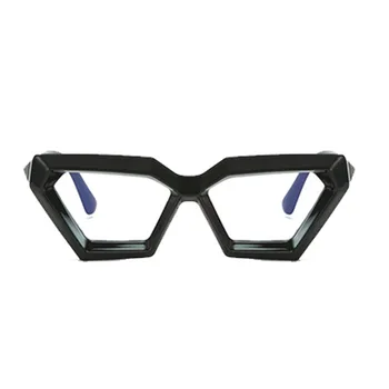 Новые европейские и американские очки с защитой от синего света, модные мужские и женские очки в форме ромбов, персонализированные