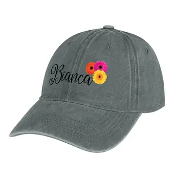 Bianca–Персонализированный Лучший именной подарок для Бьянки, Ковбойская шляпа, изготовленные на заказ шляпы, Винтажная мужская шляпа, женская