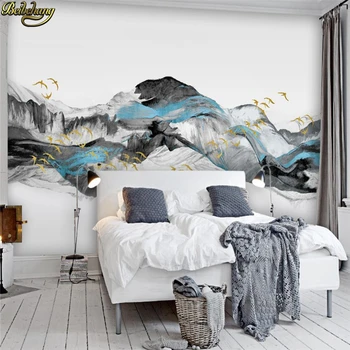 beibehang пользовательские чернила пейзажные пейзажи фотообои обои для гостиной спальни 3D обои обустройство дома