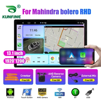 13,1-дюймовый Автомобильный Радиоприемник Mahindra bolero RHD Автомобильный DVD GPS Навигация Стерео Carplay 2 Din Центральный Мультимедийный Android Auto