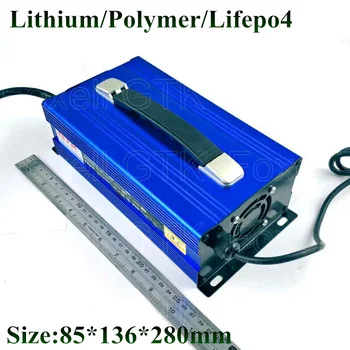 1pcs LTO 36V 15A зарядное устройство быстрое быстрое зарядное устройство 15s 42v 16S 44.8v элементы LTO металлический корпус для литий-титанатной батареи EV power 100ah