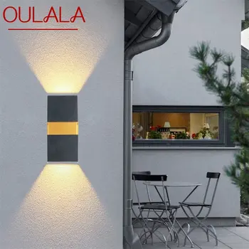 · Уличный настенный светильник OULALA, Современная светодиодная лампа, водонепроницаемые бра, домашний декор для лестницы на крыльцо